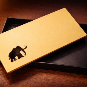 Geschenkbox mit Mammut