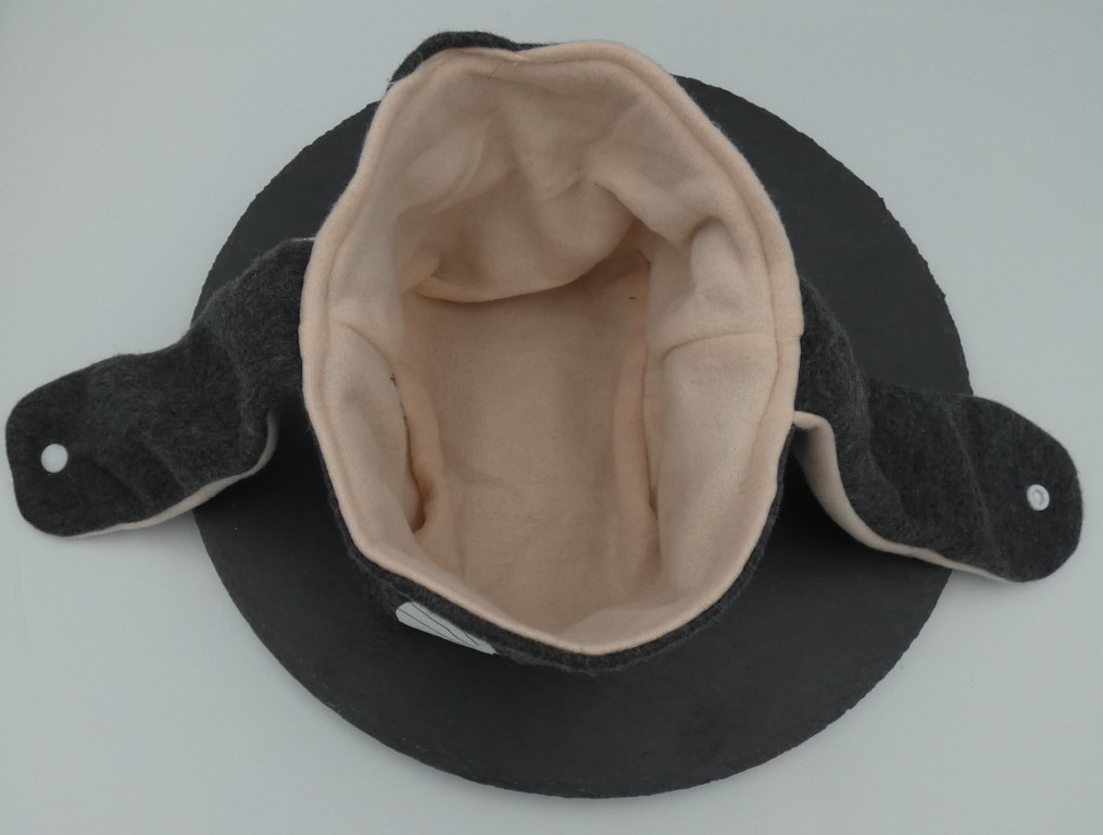 Osterkörbchen Grau (Rosa) – Bild 2