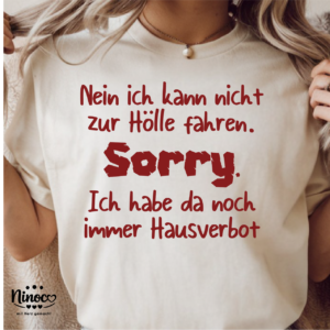 Bügelbild: Hölle - Hausverbot
