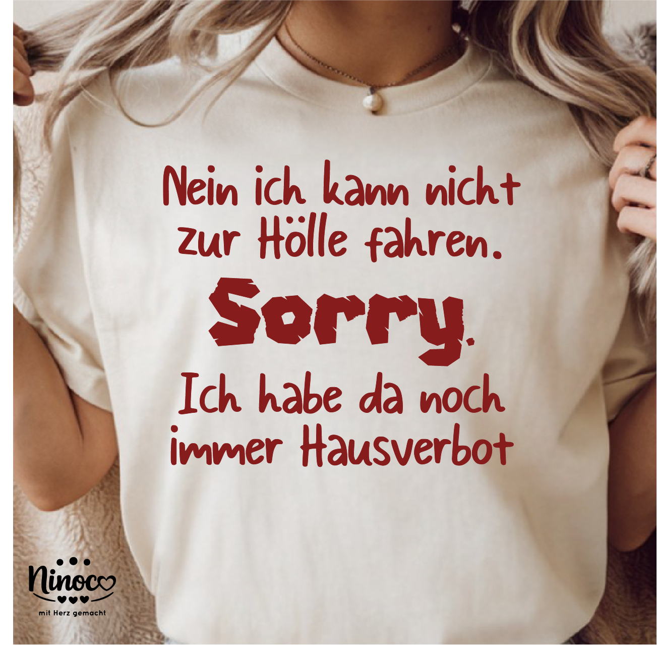 Bügelbild: Hölle - Hausverbot